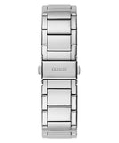 Guess Raven Diamonds Silver Dial Silver Steel Strap Watch for Women - GW0104L1