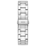 Guess Sparkler Diamonds Silver Dial Silver Steel Strap Watch for Women - GW0111L1