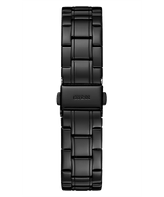 Guess Sparkler Diamonds Black Dial Black Steel Strap Watch for Women - GW0111L4