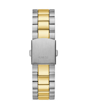 Guess Connoisseur Green Dial Two Tone Steel Strap Watch for Men - GW0265G8