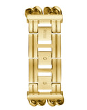 Guess Mod G Gold Dial Gold Steel Strap Watch for Women - GW0294L2