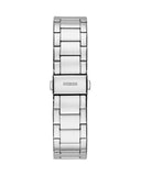 Guess Moonlight Multi Function Diamonds Silver Dial Silver Steel Strap Watch for Women - GW0320L1