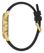Guess Sport Multifunctional Black Dial Black Rubber Strap Watch for Men - GW0332G2