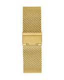 Guess Tailor Multifunction Gold Dial Gold Mesh Bracelet Watch for Men - GW0368G2