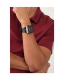 Guess Phoenix Black Dial Black Rubber Strap Watch for Men - GW0386G1