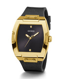 Guess Phoenix Black Dial Black Rubber Strap Watch for Men - GW0386G3