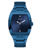 Guess Phoenix Blue Dial Blue Steel Strap Watch for Men  - GW0387G4