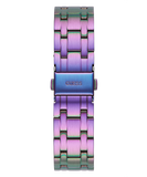 Guess Heiress Multifunction Diamonds Purple Dial Purple Steel Strap Watch for Women - GW0440L3