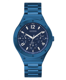 Guess Scope Multifunction Blue Dial Blue Steel Strap Watch for Men - GW0454G4