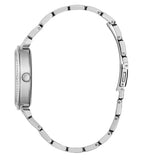 Guess Lily Quartz Silver Dial Silver Steel Strap Watch For Women - GW0528L1