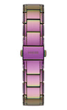 Guess Lily Analog Purple Dial Purple Steel Strap Watch For Women - GW0528L4