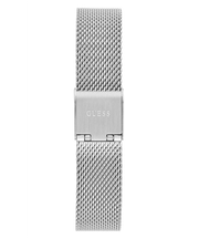 Guess Dream Crystals Silver Dial Silver Mesh Strap Watch For Women - GW0550L1