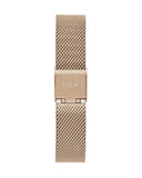 Guess Dream Crystals Rose Gold Dial Rose Gold Mesh Bracelet Watch For Women - GW0550L3