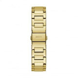 Guess Duchess Quartz Gold Dial Gold Steel Strap Watch For Women - GW0558L2