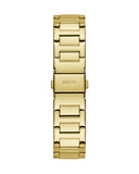 Guess Duchess Quartz Gold Dial Gold Steel Strap Watch For Women - GW0558L2