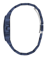 Guess Dress Multifunction Blue Dial Blue Steel Strap Watch for Men - GW0631G3