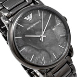 Emporio Armani Luigi Analog Grey Dial Grey Steel Strap Watch For Men - AR11155