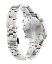 Gucci G Chrono Diamonds Black Dial Silver Steel Strap Watch For Men - YA101324