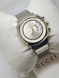 Gucci Grip Collection Quartz Silver Dial Silver Steel Strap Watch For Men - YA157302