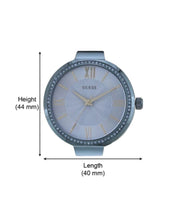 Guess Soho Diamonds Blue Dial Blue Mesh Bracelet Watch For Women - W0638L3