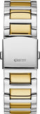 Guess Frontier Chronograph Crystals Silver Dial Two Tone Steel Strap Watch for Men - W0799G4