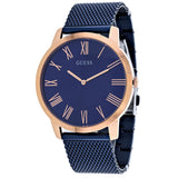 Guess Richmond Blue Dial Blue Mesh Bracelet Watch for Men - W1263G4