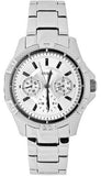 Guess Mini Phantom Silver Dial Silver Steel Strap Watch for Women - W0235L1