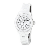 Chanel J12 Quartz White Dial White Steel Strap Watch for Women - J12 H5698