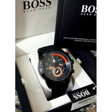 Hugo Boss Motorsport Special Edition Black Dial Black Rubber Strap Watch For Men - HB1512662