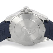 Tag Heuer Aquaracer Blue Dial Blue Rubber Strap Watch for Men - WAY111C.FT6155