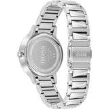 Hugo Boss Signature Silver Dial Silver Steel Strap Watch for Women - 1502539