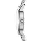 Michael Kors Hartman Quartz Silver Dial Silver Steel Strap Watch For Women - MK3489