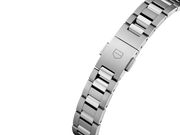 Tag Heuer Carrera Date Black Dial Silver Steel Strap Watch for Men - WBN2110.BA0639