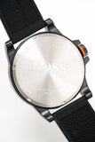 Hugo Boss Orange Detroit Analog Black Dial Black Silicone Strap Watch For Men - 1550011