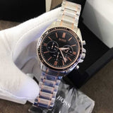 Hugo Boss Driver Sport Chronograph Grey Dial Two Tone Steel Strap Watch for Men - 1513094