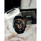 Hugo Boss Motorsport Special Edition Black Dial Black Rubber Strap Watch For Men - HB1512662