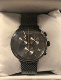 Calvin Klein High Noon Black Dial Black Mesh Bracelet Watch for Women - K8M27421