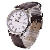 Tissot T Classic Dream White Dial Brown Leather Strap Watch for Men - T033.410.16.013.01