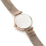 Coach Park Mother of Pearl Dial Rose Gold Mesh Bracelet Watch for Women - 14503511