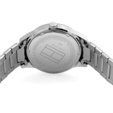 Tommy Hilfiger Austin Blue Dial Silver Steel Strap Watch for Men - 1791640