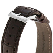 Hugo Boss Corporal Blue Dial Brown Leather Strap Watch for Men - 151363