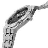 Maurice Lacroix Aikon Date Quartz Black Dial Silver Steel Strap Watch for Men - AI1108-SS002-330-1