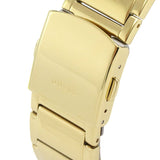 Guess Zeus Diamonds Gold Dial Gold Steel Strap Watch for Men - GW0209G2