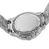 Fossil FB-03 Chronograph Black Dial Silver Steel Strap Watch for Men - FS5725