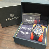 Tag Heuer Formula 1 Red Bull Racing Chronograph Blue Dial Blue Rubber Strap Watch for Men - CAZ101AL.FT8052