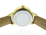 Michael Kors Whitley Quartz Gold Dial Brown Leather Strap Watch For Women - MK2428