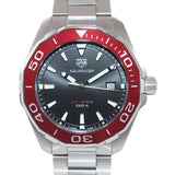 Jam Tangan Pria Tag Heuer Aquaracer Dial Hitam dengan Tali Baja Perak - WAY101B.BA0746