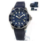 Tag Heuer Aquaracer Professional 300 Automatic Blue Dial Blue Rubber Strap Watch for Men - WBP201B.FT6198