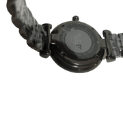 Emporio Armani Gianni T Bar Black Dial Black Steel Strap Watch For Women - AR11245