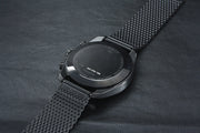 Tissot T Classic PR 100 Chronograph Black Dial Black Mesh Bracelet Watch For Men - T101.417.33.051.00